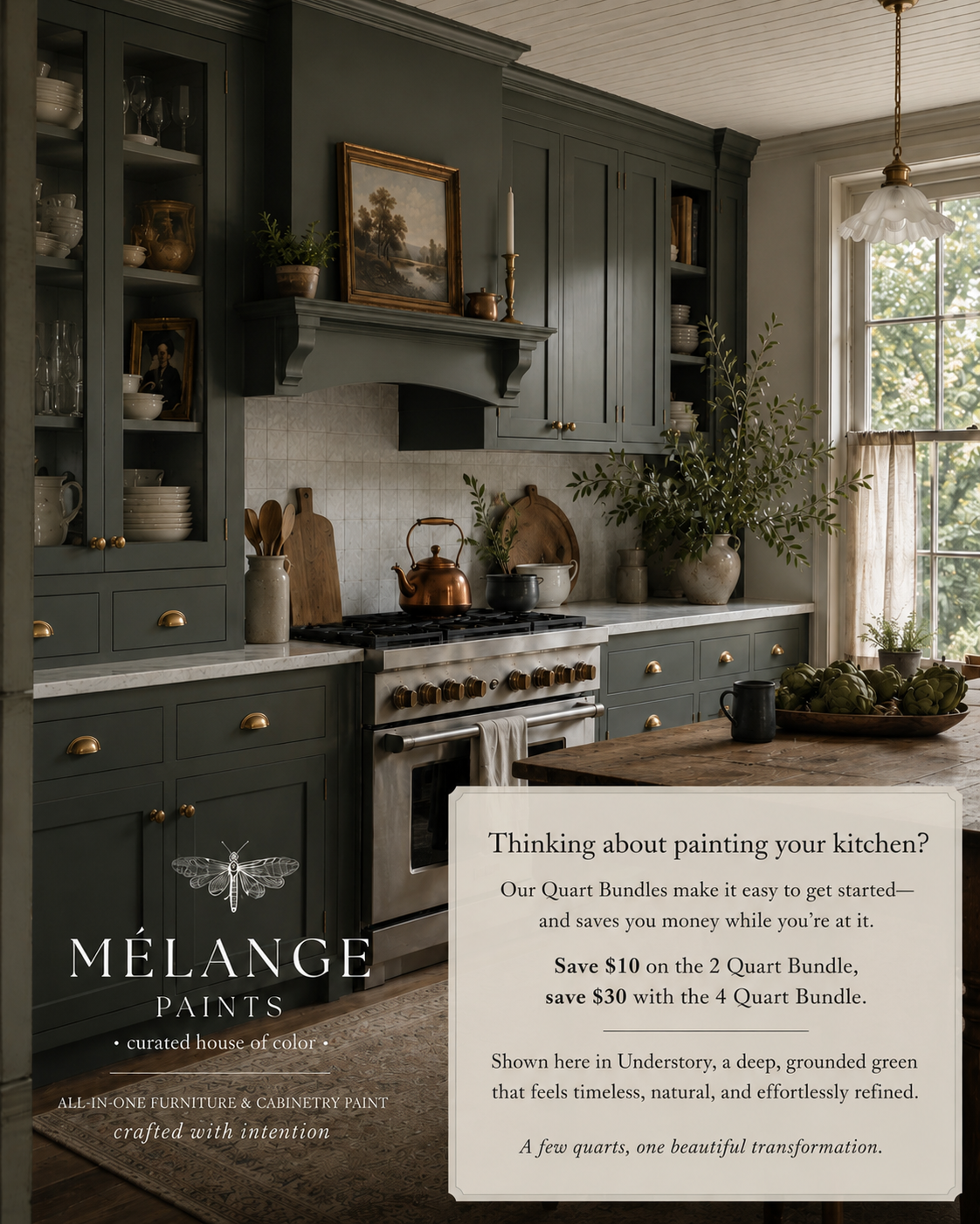 Four Quart Bundle | 128 oz Furniture Paint | Mélange Paints